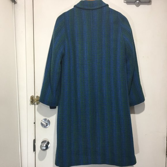 VINTAGE HARRIS TWEED HANDWOVEN WOOL COATS SIZE M - Picture 6 of 8